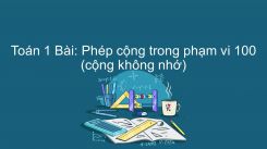 Bài Ôn tập các số đến 100