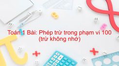 Bài Ôn tập các số đến 100
