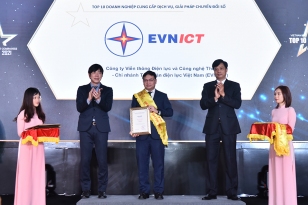 EVNICT lọt Top 10 doanh nghiệp Công nghệ thông tin Việt Nam năm 2021