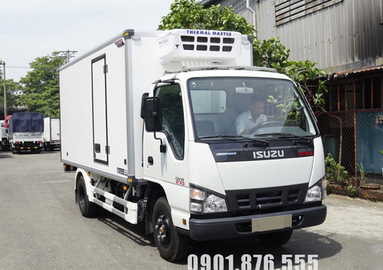 Xe đông lạnh Isuzu QKR270 thùng dài 4m3 hỗ trợ vay đến 80%