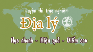 Đề thi thử Địa lý