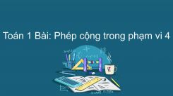 Bài Phép cộng trong phạm vi 4